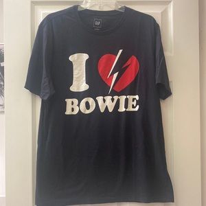 Gap “I love Bowie” shirt
